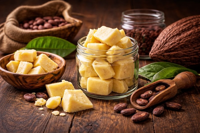 Beurre de cacao brut